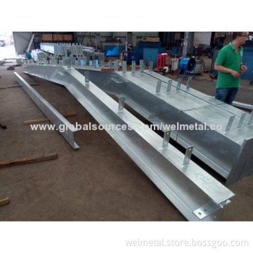 Steel Warehouse Roof, Prefabricated and Customized Designs Available